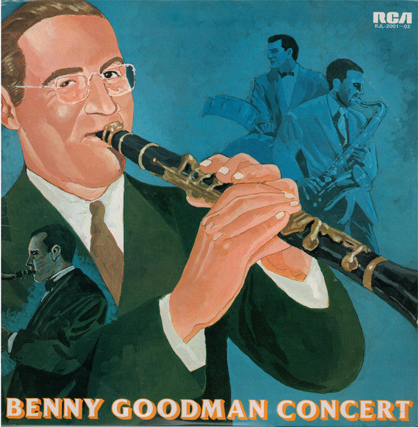 Benny Goodman And His Orchestra - Benny Goodman Concert (2xVinyl, LP, Compilation, Reissue, Stereo) Very Good (VG) / Very Good (VG)
