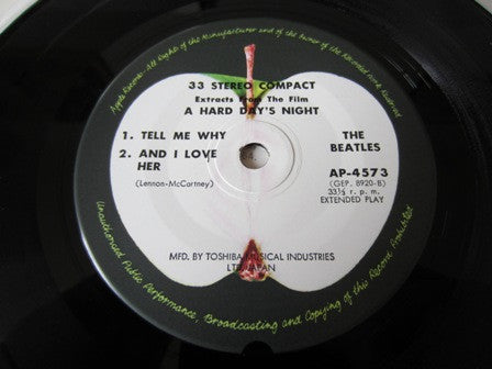 The Beatles - Extracts From The Film A Hard Day's Night (Vinyl, 7",...