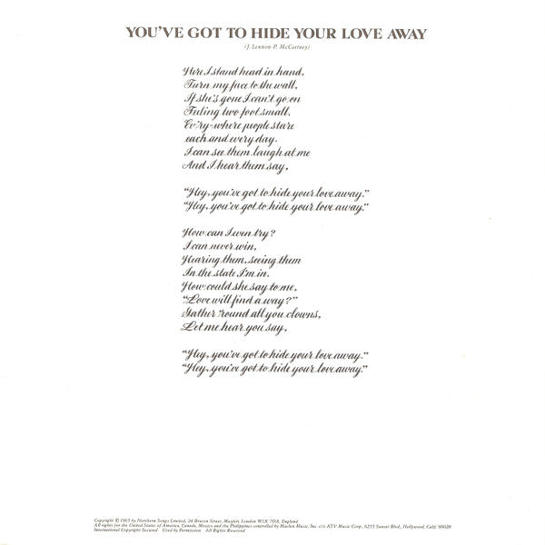 The Beatles - Love Songs = ラヴ・ソングス (Vinyl, LP, Album, Compilation, ...