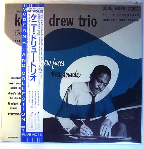 The Kenny Drew Trio - New Faces New Sounds Introducing The Kenny Drew Trio (Vinyl, LP, Album, Reissue, Mono) Very Good Plus (VG+) / Very Good Plus (VG+)