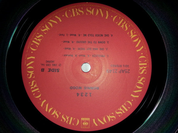 Ron Wood - 1234 (Vinyl, LP, Album) Very Good Plus (VG+) / Very Good Plus (VG+)