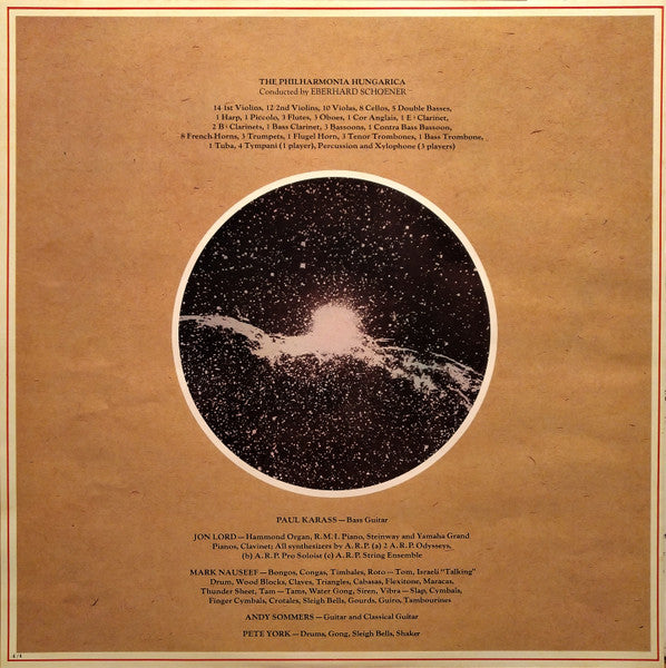 Jon Lord - Sarabande (Vinyl, LP, Album) Very Good Plus (VG+) / Very Good Plus (VG+)