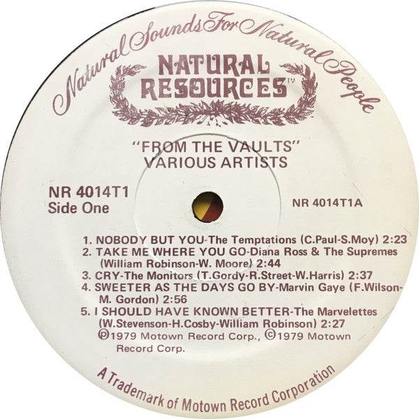 Various - From The Vaults (Vinyl, LP, Mono) Very Good (VG) / Very Good (VG)