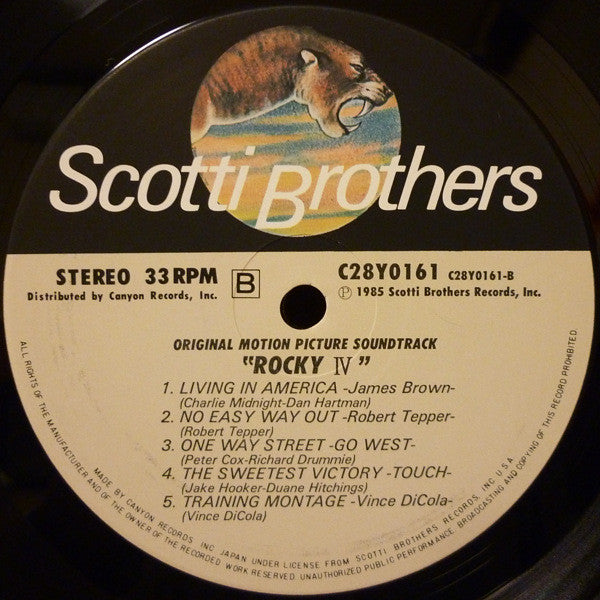 Various - Rocky IV - Original Motion Picture Soundtrack (Vinyl, LP,...