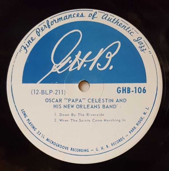 Oscar "Papa" Celestin - Papa Celestin's Golden Wedding (Vinyl, LP, Album, Reissue) Very Good (VG) / Very Good (VG)
