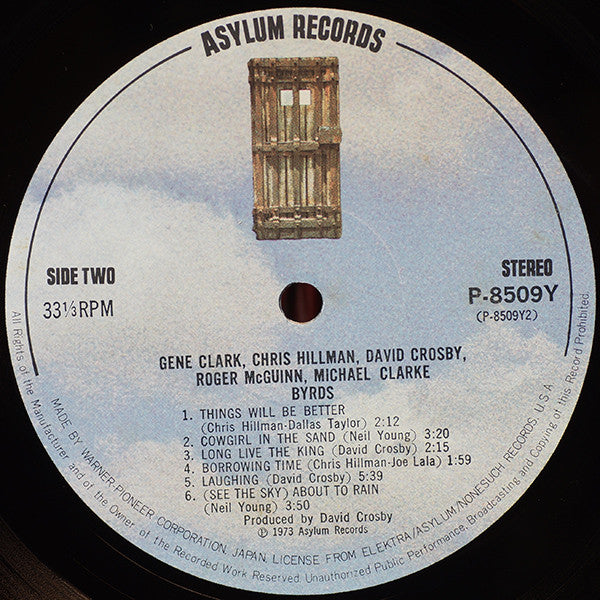 The Byrds - Byrds (Vinyl, LP, Album) Very Good Plus (VG+) / Good Plus (G+)