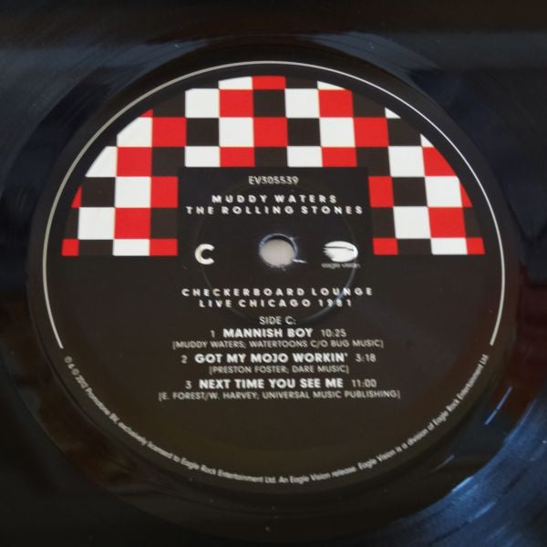 Muddy Waters - Checkerboard Lounge, Live Chicago 1981 (Vinyl, Vinyl, DVD, All Media, LP, LP, DVD-Video, NTSC, Album) Near Mint (NM or M-) / Near Mint (NM or M-)