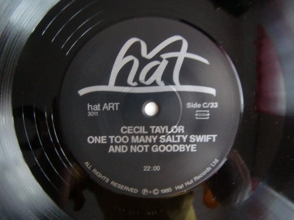Cecil Taylor - One Too Many Salty Swift And Not Goodbye (3xVinyl, Box Set, LP, Album, Reissue) Near Mint (NM or M-) / Good Plus (G+)