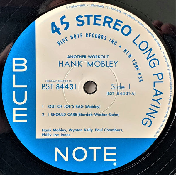 Hank Mobley - Another Workout (2xVinyl, LP, 45 RPM, Album, Limited Edition, Reissue) Near Mint (NM or M-) / Very Good Plus (VG+)