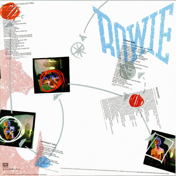 David Bowie - Let's Dance = レッツ・ダンス (Vinyl, LP, Album, Stereo) Very Good Plus (VG+) / Very Good (VG)