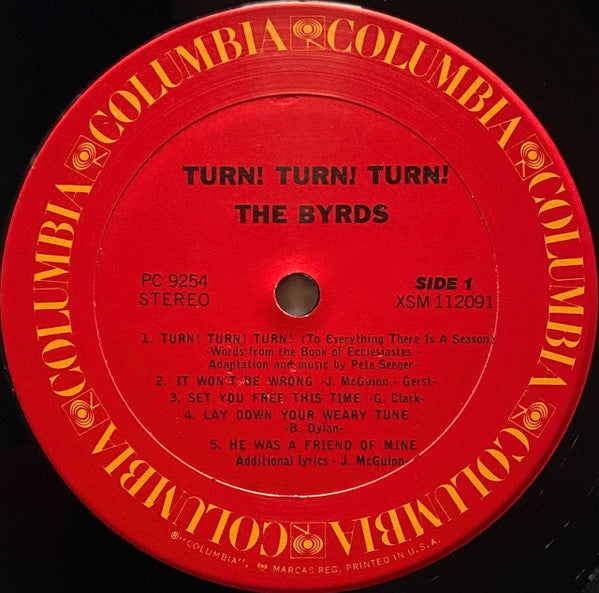 The Byrds - Turn! Turn! Turn! (Vinyl, LP, Album, Reissue) Very Good Plus (VG+) / Very Good (VG)