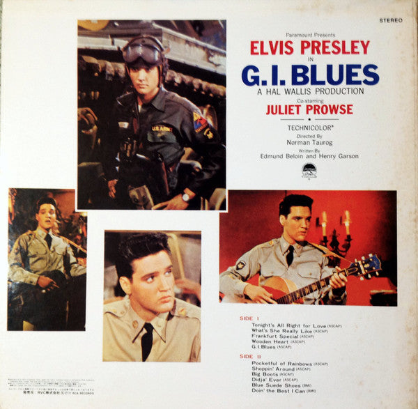 Elvis Presley - G. I. Blues (Vinyl, LP, Album, Reissue, Stereo)