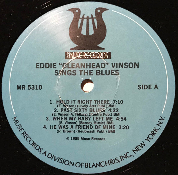 Eddie "Cleanhead" Vinson - Eddie "Cleanhead" Vinson Sings The Blues (Vinyl, LP, Compilation) Very Good Plus (VG+) / Very Good Plus (VG+)