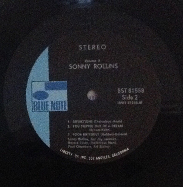 Sonny Rollins - Sonny Rollins Vol. 2 (Vinyl, LP, Album, Reissue, Stereo) Very Good Plus (VG+) / Very Good Plus (VG+)