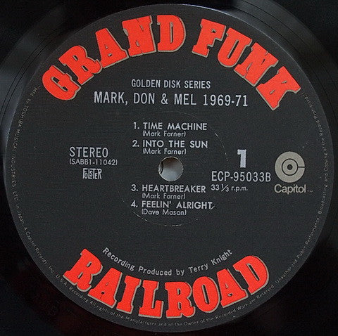 Grand Funk Railroad - Mark, Don & Mel 1969-71 (Vinyl, LP, Compilation)