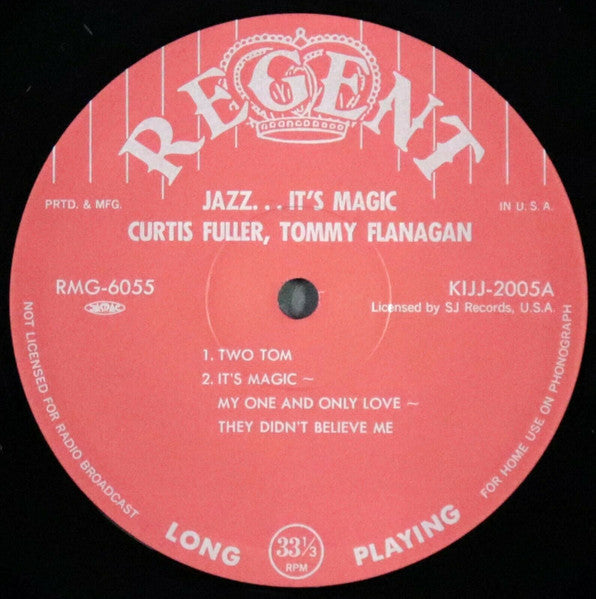 Curtis Fuller - Jazz ... It's Magic! (Vinyl, LP, Album, Mono) Near Mint (NM or M-) / Very Good Plus (VG+)