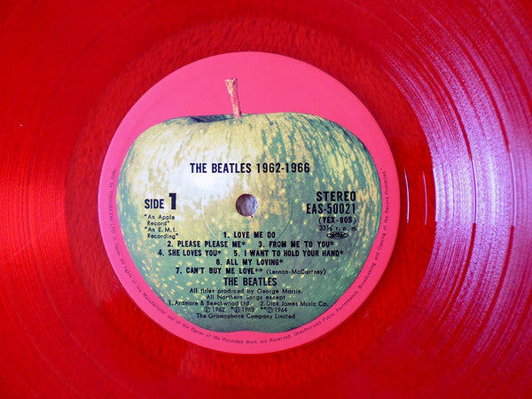 The Beatles - 1962-1966 (Vinyl, LP, Compilation, Reissue)