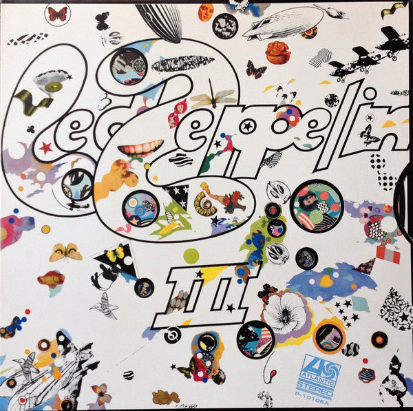 Led Zeppelin - Led Zeppelin III (Vinyl, LP, Album, Reissue, Stereo) Very Good (VG) / Good Plus (G+)