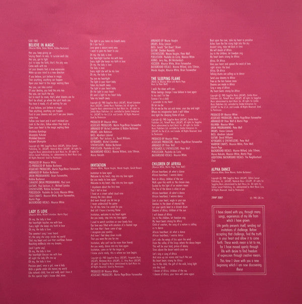 Maurice White - Maurice White (Vinyl, LP, Album, Stereo)
