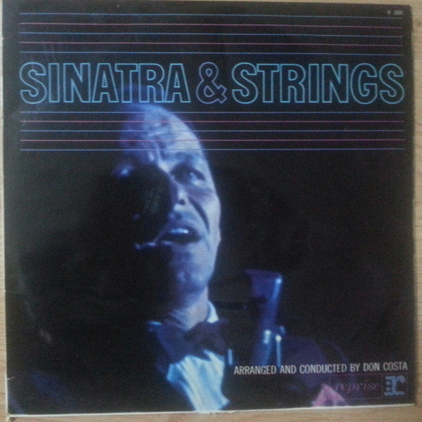 Frank Sinatra - Sinatra & Strings = 昼も夜も (Vinyl, LP, Album) Good Plus (G+) / Good (G)