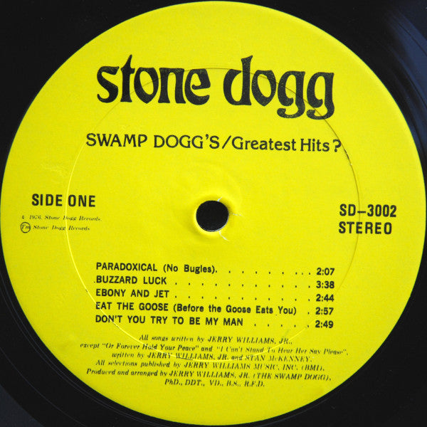 Swamp Dogg - Swamp Dogg's Greatest Hits? (Vinyl, LP, Album) Very Good Plus (VG+) / Very Good (VG)