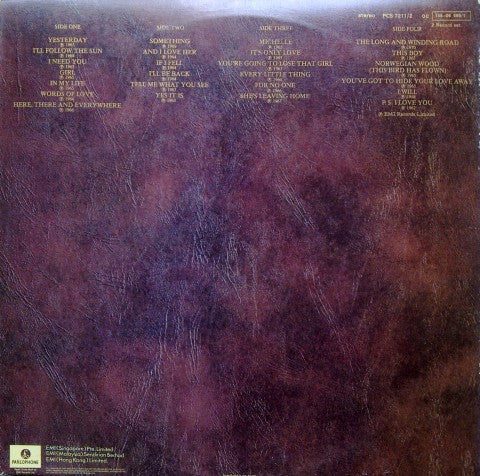The Beatles - Love Songs (2xVinyl, LP, Compilation) Very Good (VG) / Very Good (VG)