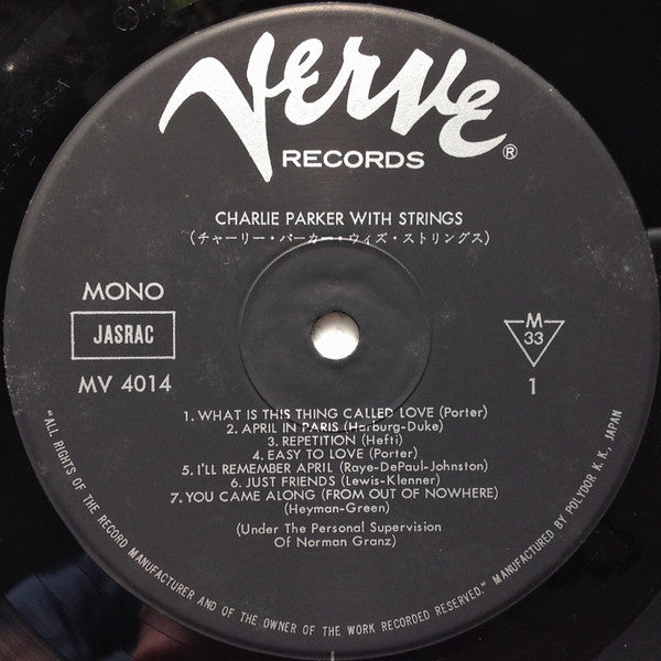 Charlie Parker With Strings - Midnight Jazz At Carnegie Hall (Vinyl...