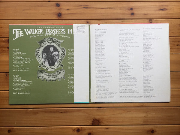 The Walker Brothers - The Walker Brothers In Japan (2xVinyl, LP, Stereo) Good Plus (G+) / Very Good Plus (VG+)
