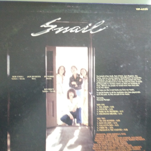Snail (4) - Snail (Vinyl, LP, Album, Promo) Very Good (VG) / Very Good (VG)