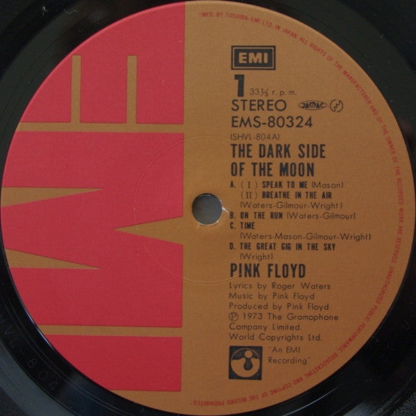 Pink Floyd - The Dark Side Of The Moon = 狂気 (Vinyl, LP, Album, Repr...