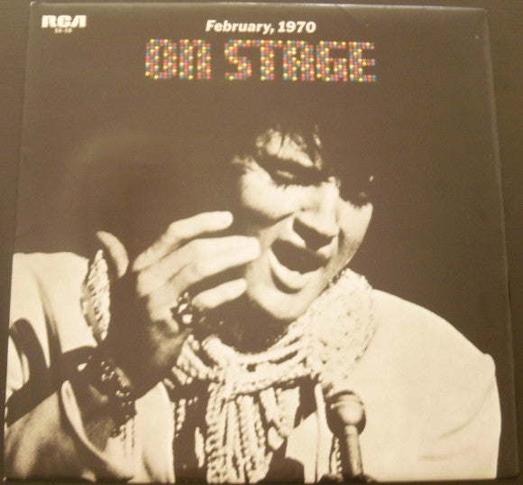 Elvis Presley - On Stage (February, 1970) = Elvis on Stage Vol. 2 (Vinyl, LP, Album, Stereo) Very Good Plus (VG+) / Very Good (VG)