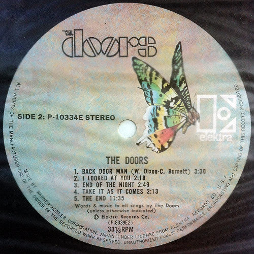 The Doors - The Doors (Vinyl, LP, Album, Reissue) Very Good Plus (VG+) / Very Good (VG)
