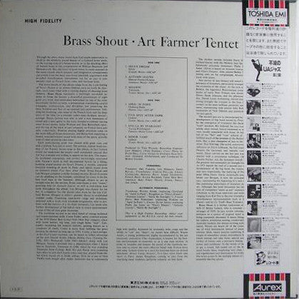 Art Farmer - Brass Shout (Vinyl, LP, Album, Reissue, Stereo) Very Good Plus (VG+) / Very Good Plus (VG+)