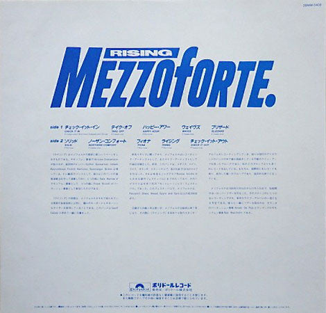 Mezzoforte - Rising (Vinyl, LP, Album)