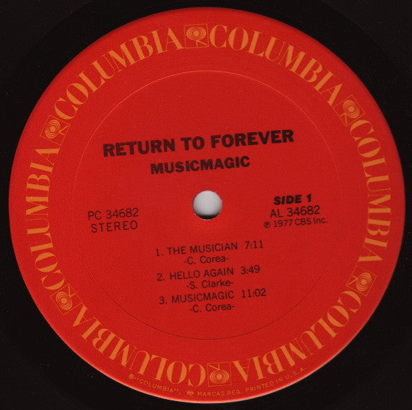 Return To Forever - Musicmagic (Vinyl, LP, Album)