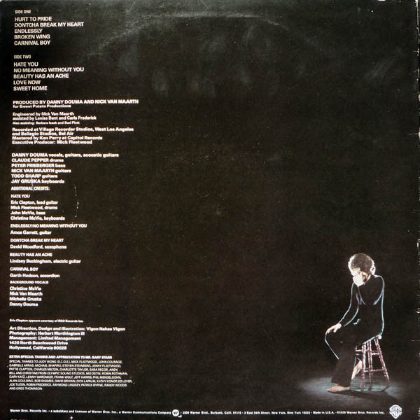 Danny Douma - Night Eyes (Vinyl, LP, Album) Good Plus (G+) / Very Good Plus (VG+)