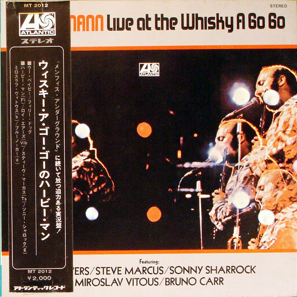 Herbie Mann - Live At The Whiskey A Go Go (Vinyl, LP, Album) Very Good (VG) / Very Good (VG)