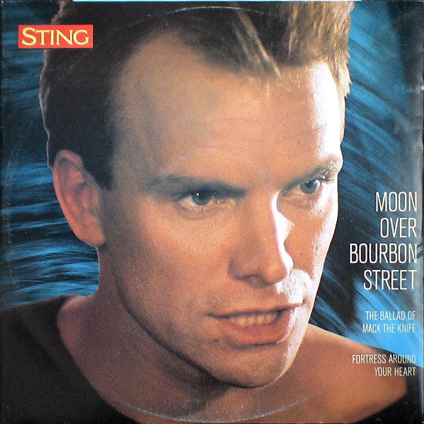 Sting - Moon Over Bourbon Street (Vinyl, 12", Single, 45 RPM) Very Good Plus (VG+) / Very Good Plus (VG+)