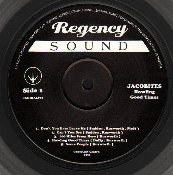 The Jacobites - Howling Good Times (Vinyl, Vinyl, LP, Album, 7", Single) Very Good Plus (VG+) / Very Good Plus (VG+)
