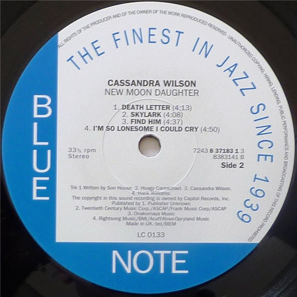 Cassandra Wilson - New Moon Daughter (2xVinyl, LP, Album) Near Mint (NM or M-) / Near Mint (NM or M-)