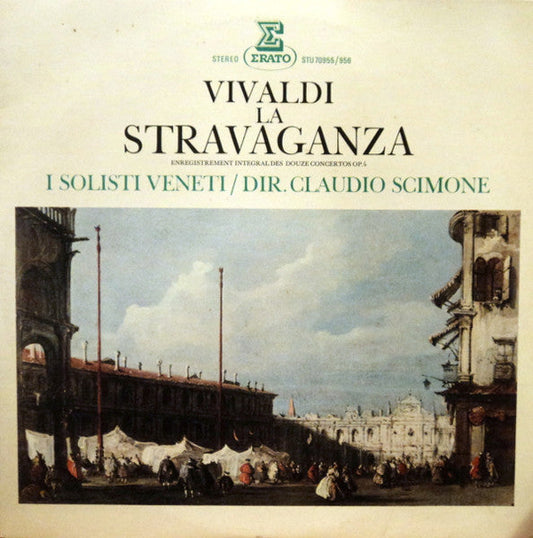 Antonio Vivaldi - La Stravaganza (Enregistrement Integral Des Douze Concertos Op.4) (2xVinyl, LP, Album) Very Good Plus (VG+) / Very Good Plus (VG+)