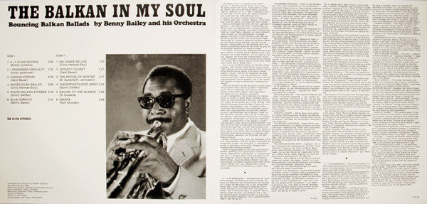 Benny Bailey And His Orchestra - The Balkan In My Soul (Bouncing Balkan Ballads) (Vinyl, LP, Album, Limited Edition, Reissue, Stereo) Near Mint (NM or M-) / Near Mint (NM or M-)