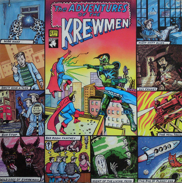 The Krewmen - The Adventures Of The Krewmen (Vinyl, LP, Album) Very Good Plus (VG+) / Very Good Plus (VG+)