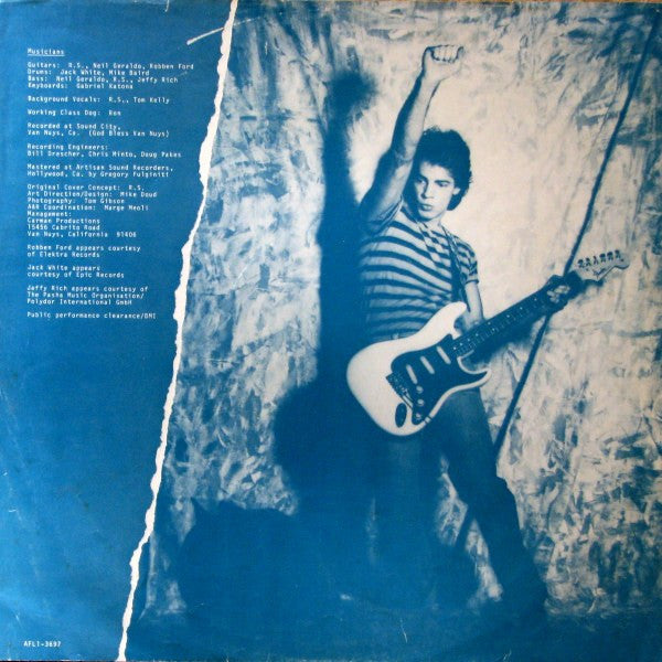 Rick Springfield - Working Class Dog (Vinyl, LP, Album) Very Good (VG) / Very Good (VG)