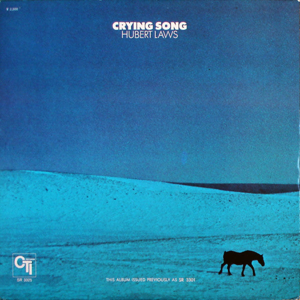 Hubert Laws - Crying Song (Vinyl, LP, Album) Good Plus (G+) / Good Plus (G+)
