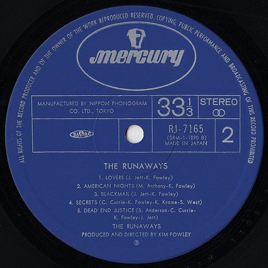 The Runaways - The Runaways (Vinyl, LP, Album, Reissue)