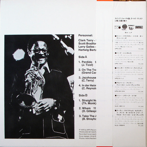Clark Terry - Wham / Live At The Jazzhouse (Vinyl, LP) Good Plus (G+) / Very Good Plus (VG+)