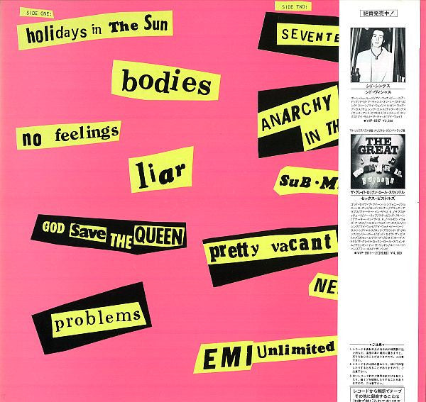 Sex Pistols - Never Mind The Bollocks Here's The Sex Pistols (Vinyl...