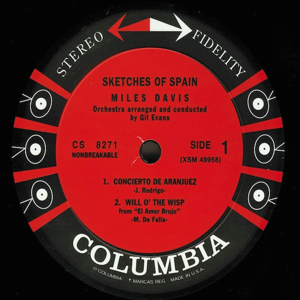 Miles Davis - Sketches Of Spain (Vinyl, LP, Album, Reissue, Remastered, Repress) Good Plus (G+) / Good (G)