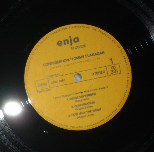 Tommy Flanagan - Confirmation (Vinyl, LP, Album, Stereo)